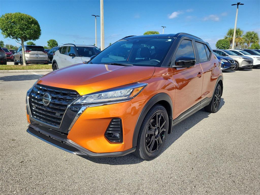 used 2021 Nissan Kicks car, priced at $15,888