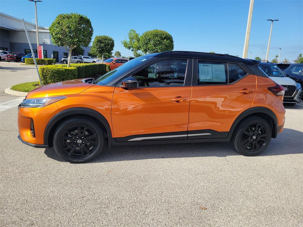 used 2021 Nissan Kicks car, priced at $15,888