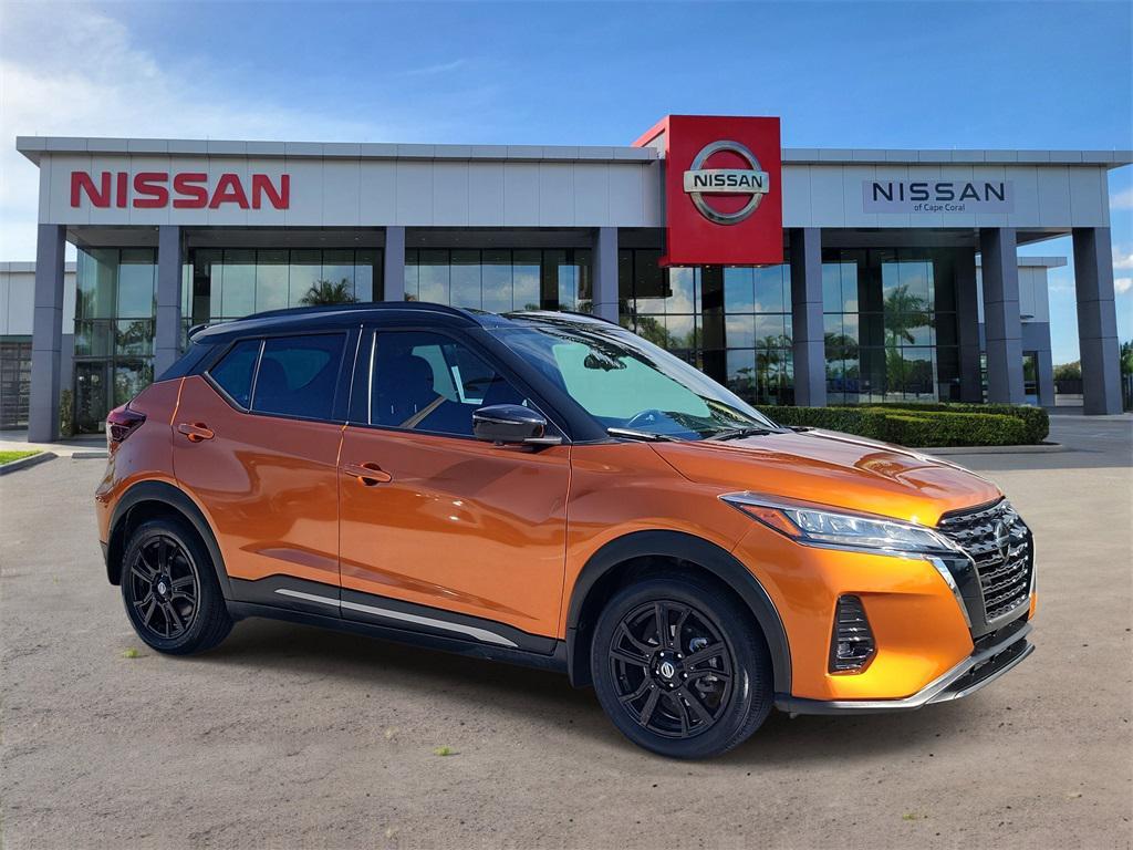 used 2021 Nissan Kicks car, priced at $15,888