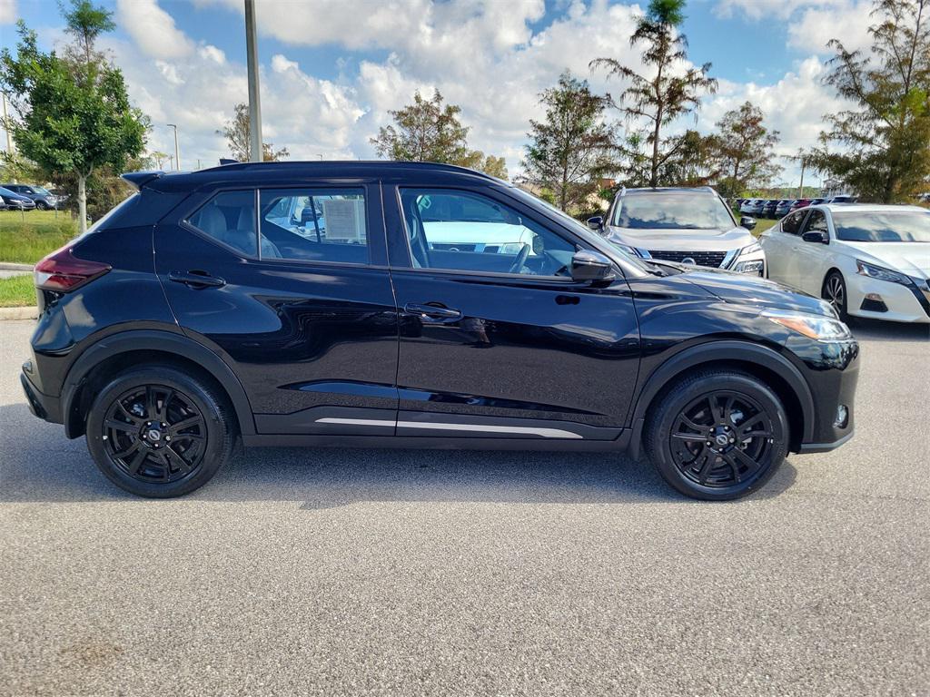 used 2024 Nissan Kicks car, priced at $19,998