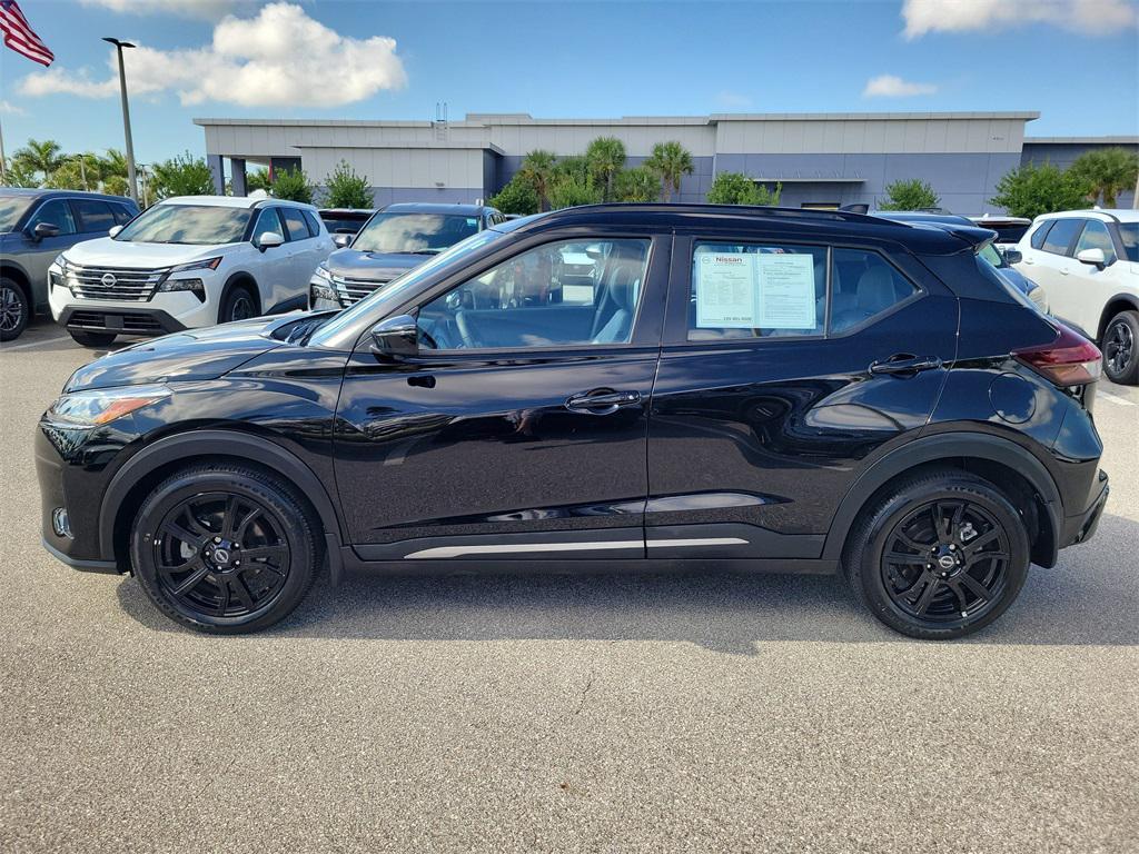 used 2024 Nissan Kicks car, priced at $19,998