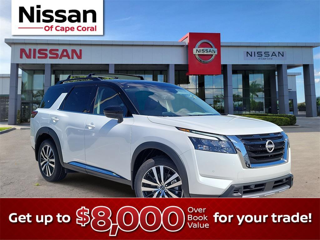 new 2025 Nissan Pathfinder car, priced at $44,159
