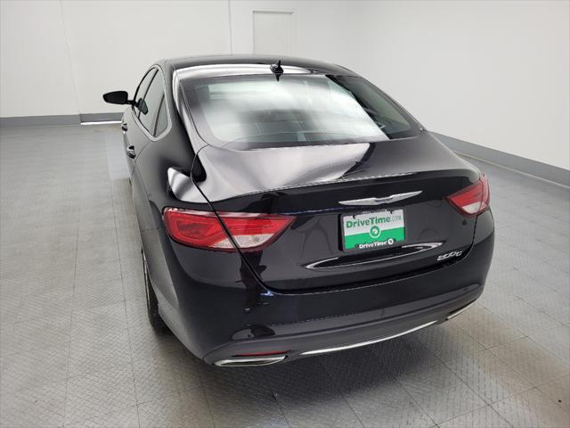 used 2015 Chrysler 200 car, priced at $15,495