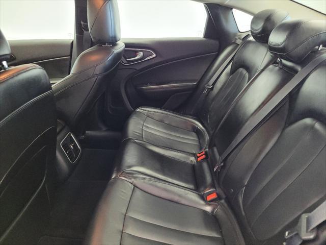 used 2015 Chrysler 200 car, priced at $15,495