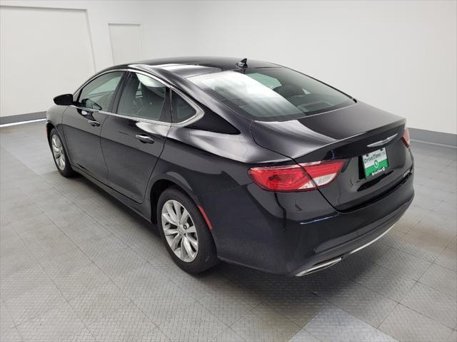 used 2015 Chrysler 200 car, priced at $15,495