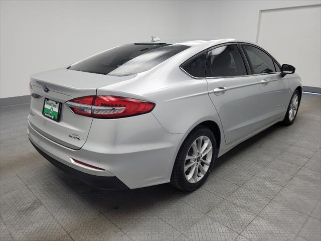 used 2019 Ford Fusion Hybrid car, priced at $18,895