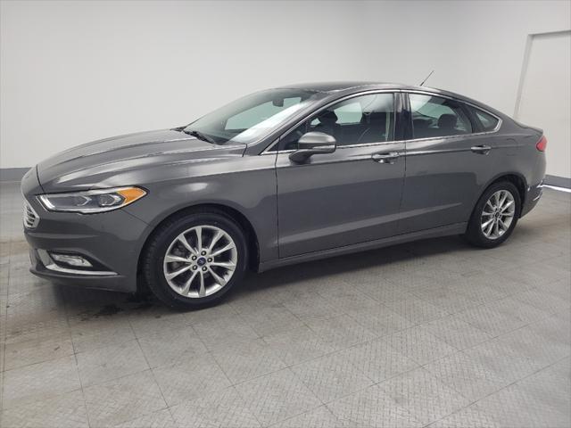 used 2017 Ford Fusion car, priced at $15,995