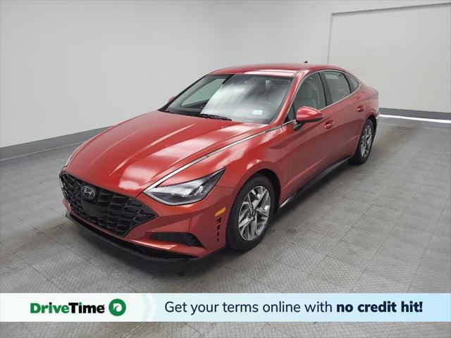 used 2021 Hyundai Sonata car, priced at $21,395