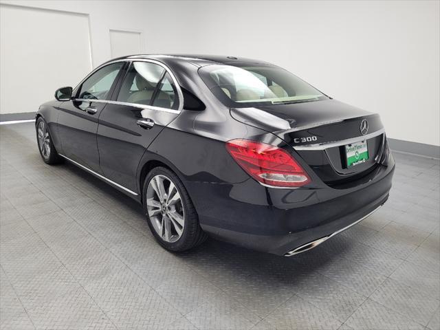 used 2018 Mercedes-Benz C-Class car, priced at $24,695