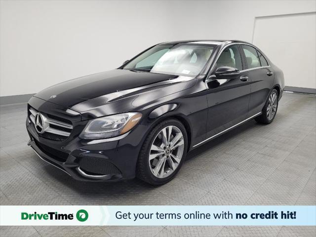 used 2018 Mercedes-Benz C-Class car, priced at $24,695