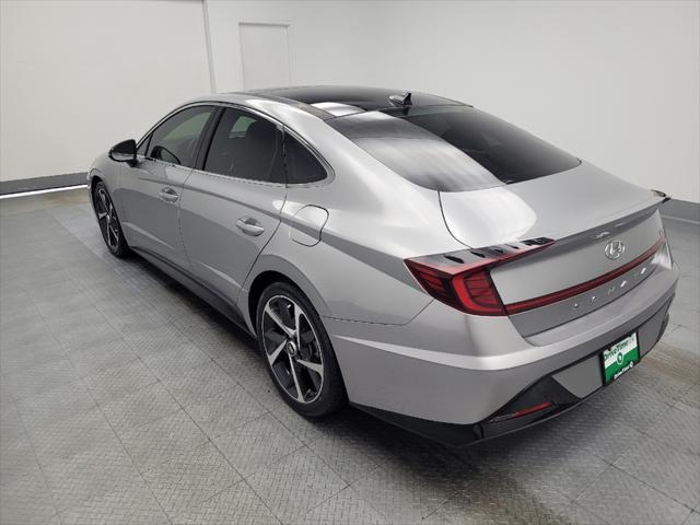 used 2021 Hyundai Sonata car, priced at $21,795