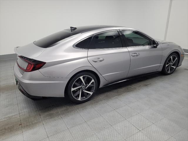 used 2021 Hyundai Sonata car, priced at $21,795
