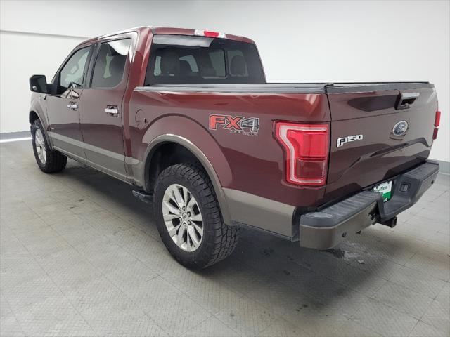 used 2015 Ford F-150 car, priced at $27,295