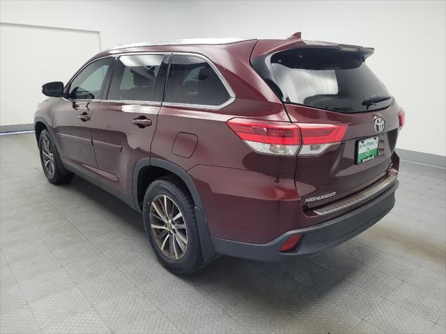 used 2019 Toyota Highlander car, priced at $24,095