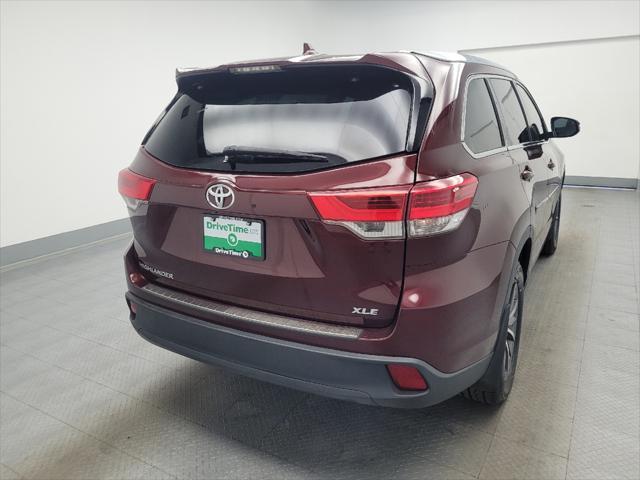 used 2019 Toyota Highlander car, priced at $24,095