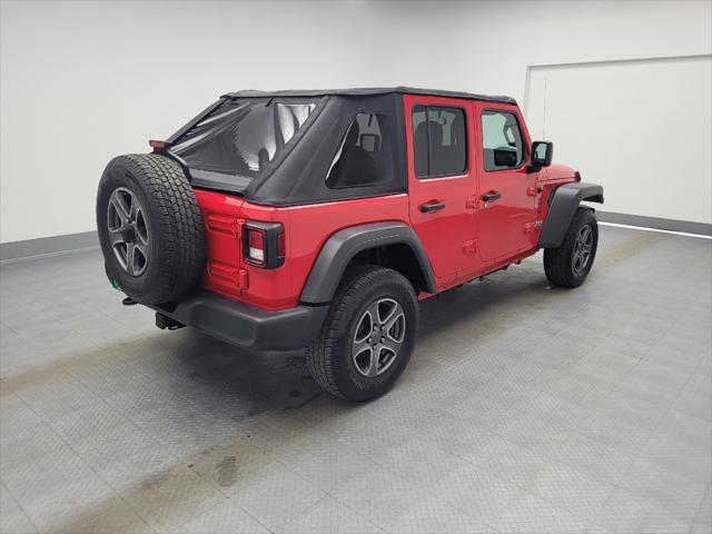 used 2018 Jeep Wrangler Unlimited car, priced at $23,095