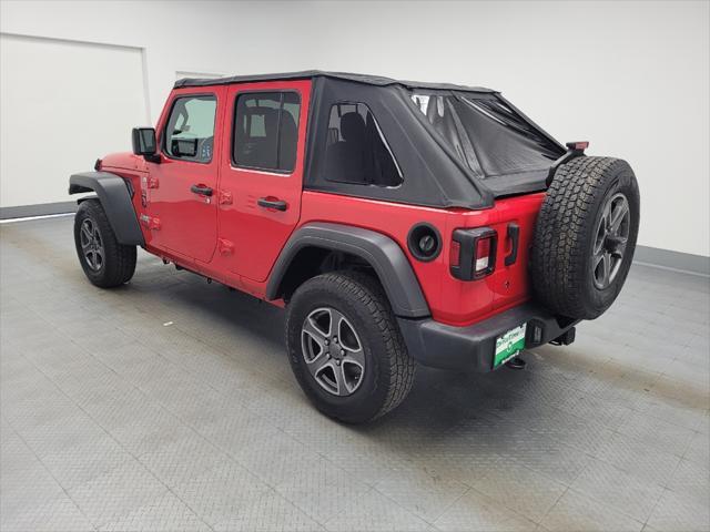 used 2018 Jeep Wrangler Unlimited car, priced at $23,095