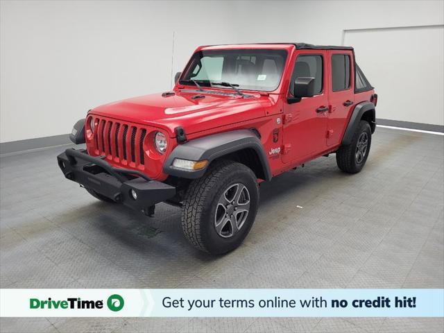 used 2018 Jeep Wrangler Unlimited car, priced at $23,095