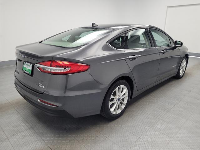 used 2019 Ford Fusion Hybrid car, priced at $18,395