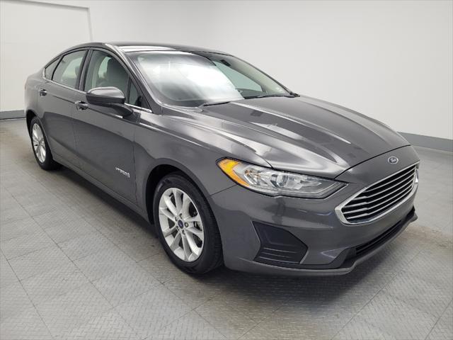 used 2019 Ford Fusion Hybrid car, priced at $18,395