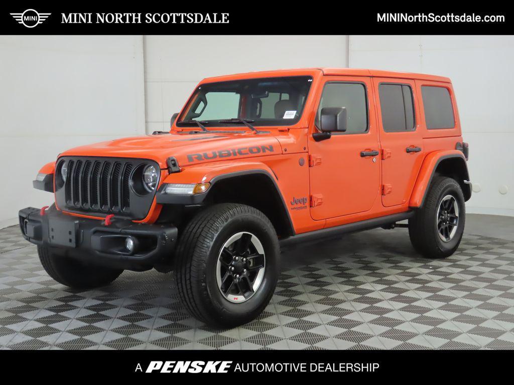 used 2020 Jeep Wrangler Unlimited car, priced at $34,165