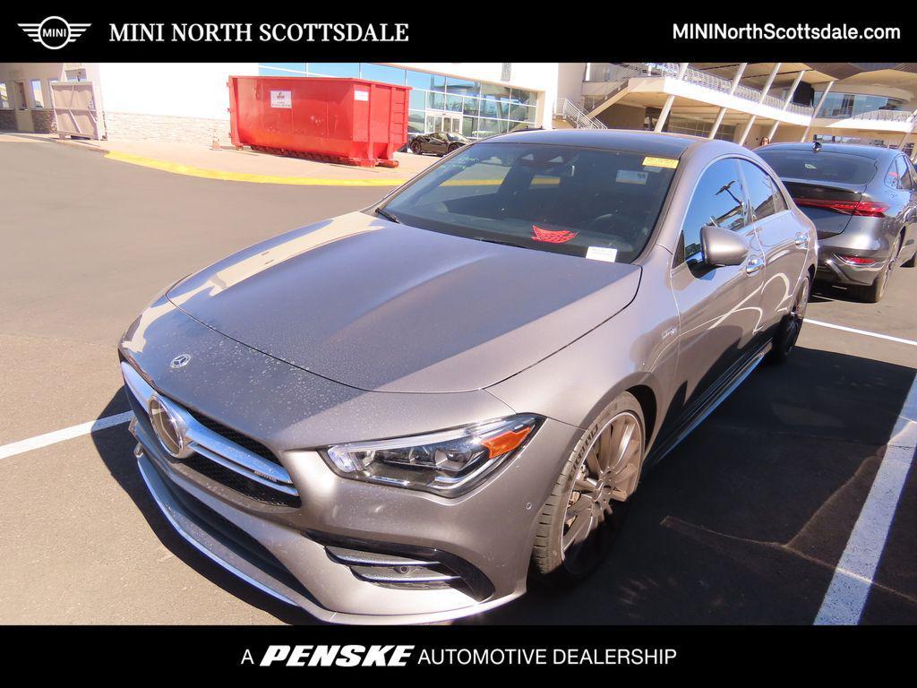 used 2022 Mercedes-Benz AMG CLA 35 car, priced at $39,322