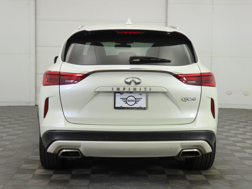 used 2021 INFINITI QX50 car, priced at $22,112