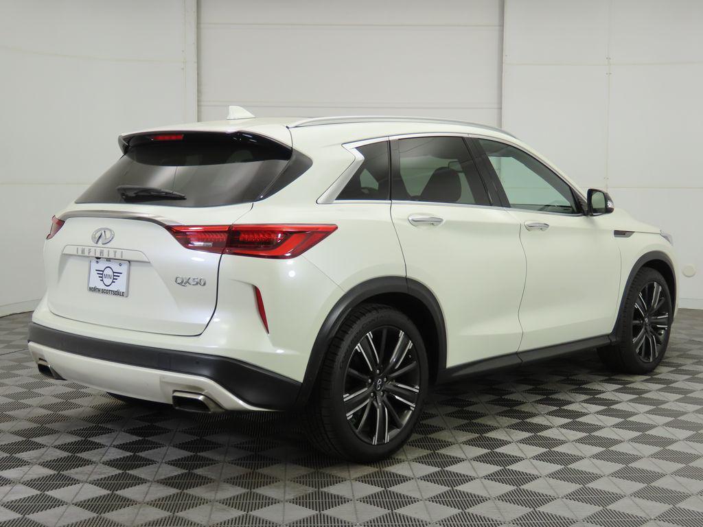 used 2021 INFINITI QX50 car, priced at $22,112