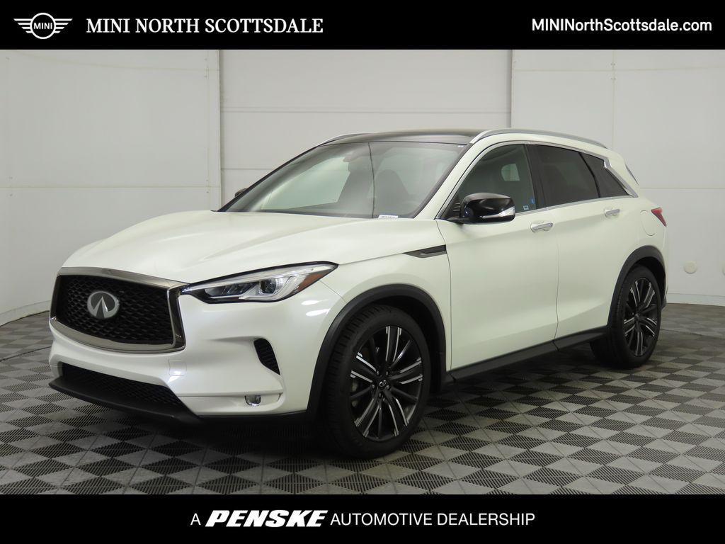 used 2021 INFINITI QX50 car, priced at $22,112