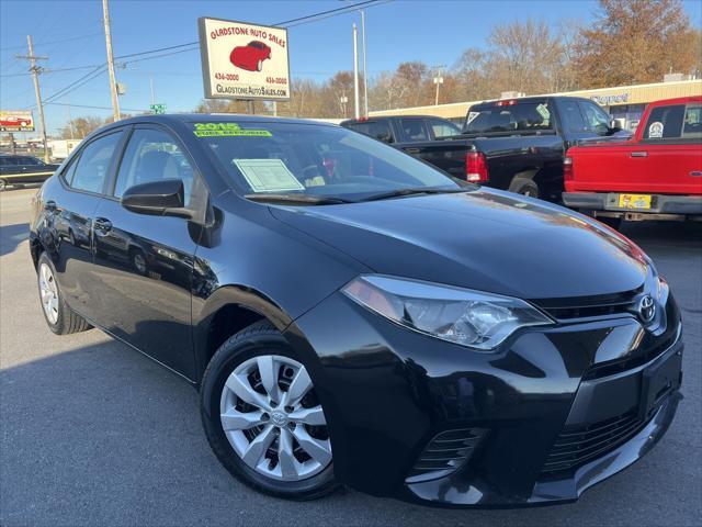 used 2015 Toyota Corolla car, priced at $12,995