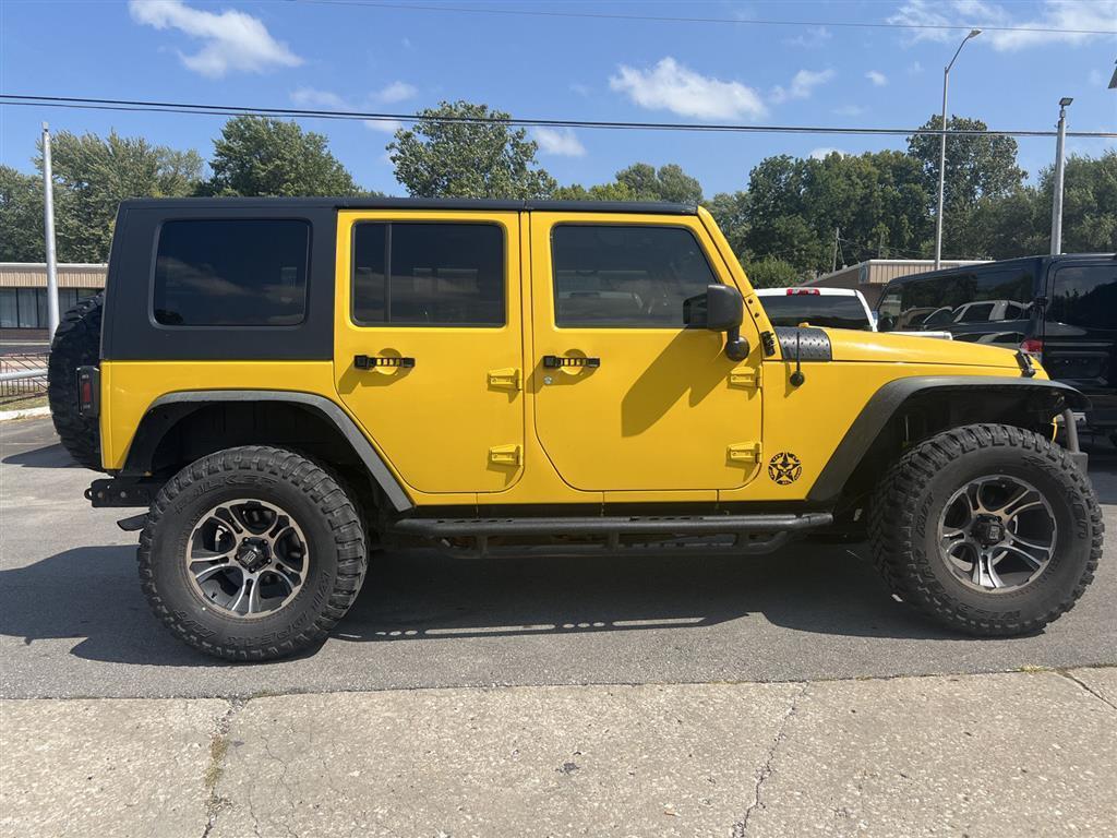used 2009 Jeep Wrangler Unlimited car, priced at $9,863