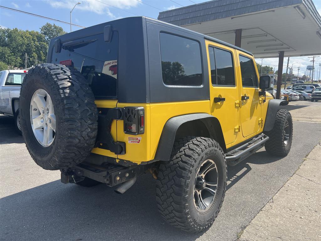 used 2009 Jeep Wrangler Unlimited car, priced at $9,863