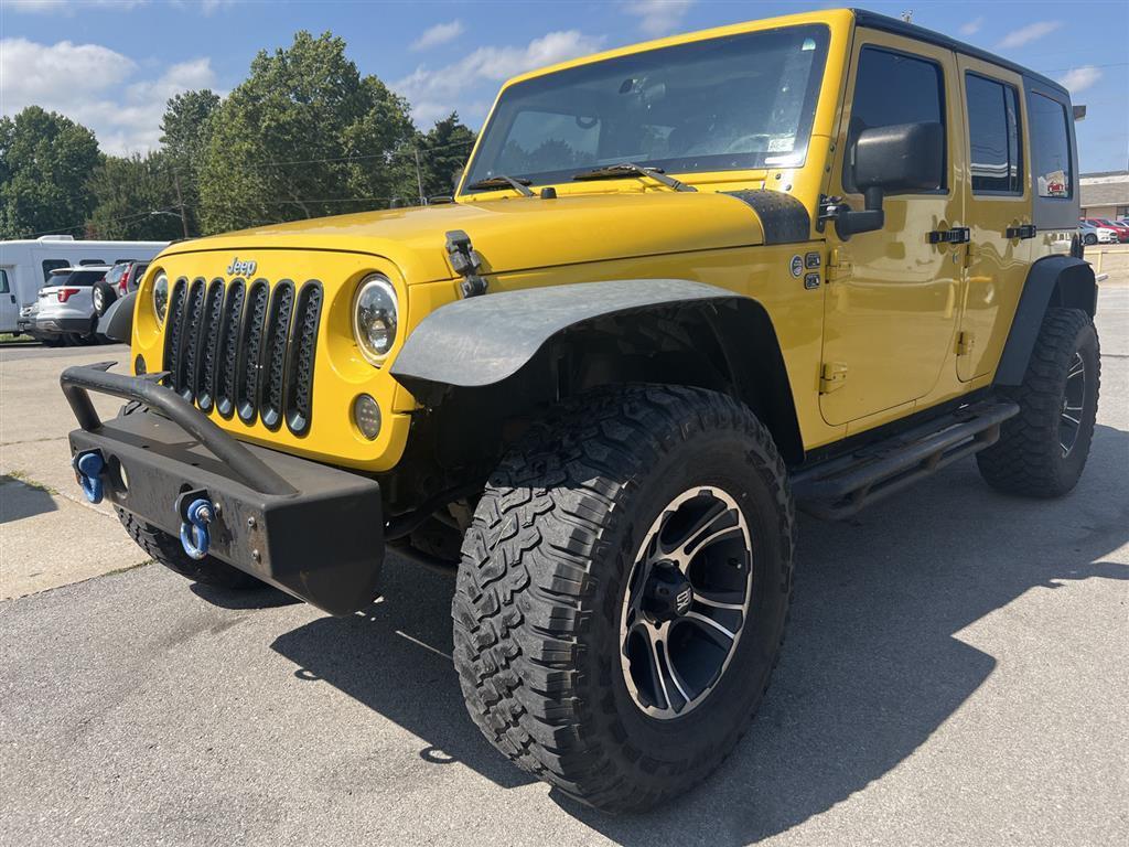 used 2009 Jeep Wrangler Unlimited car, priced at $9,863