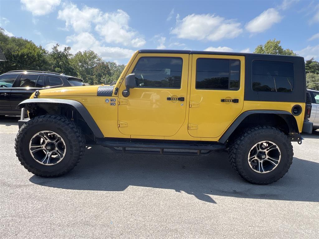 used 2009 Jeep Wrangler Unlimited car, priced at $9,863