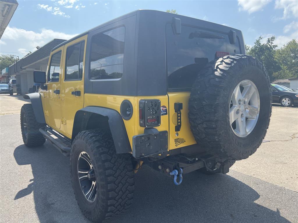 used 2009 Jeep Wrangler Unlimited car, priced at $9,863