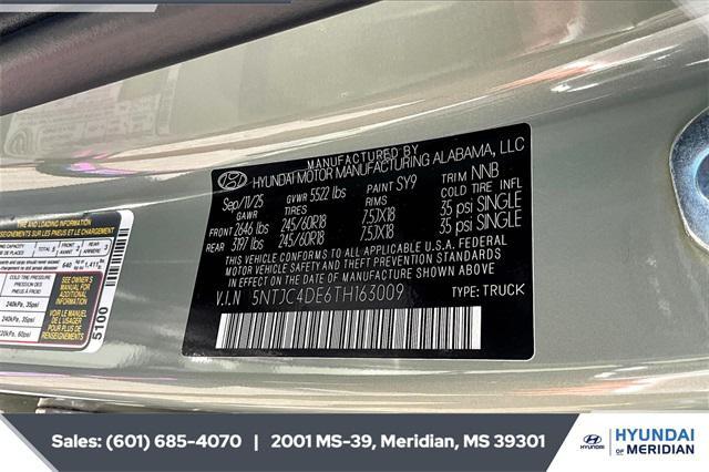 new 2026 Hyundai SANTA CRUZ car, priced at $35,977