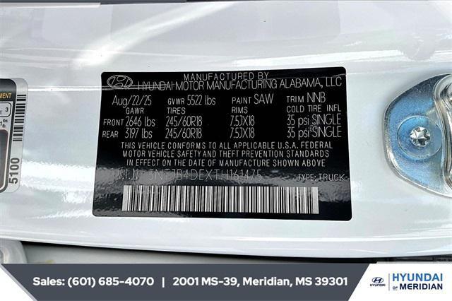 new 2026 Hyundai SANTA CRUZ car, priced at $32,361