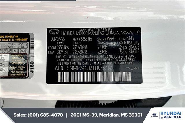 new 2026 Hyundai Santa Fe car, priced at $37,149