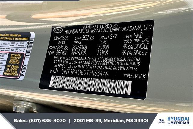 new 2026 Hyundai SANTA CRUZ car, priced at $32,982