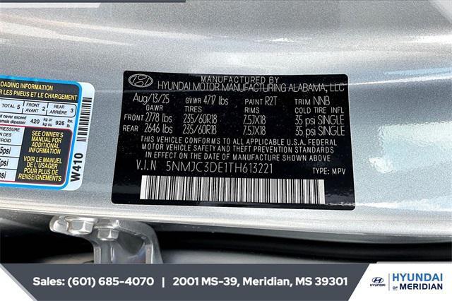 new 2026 Hyundai Tucson car, priced at $33,405