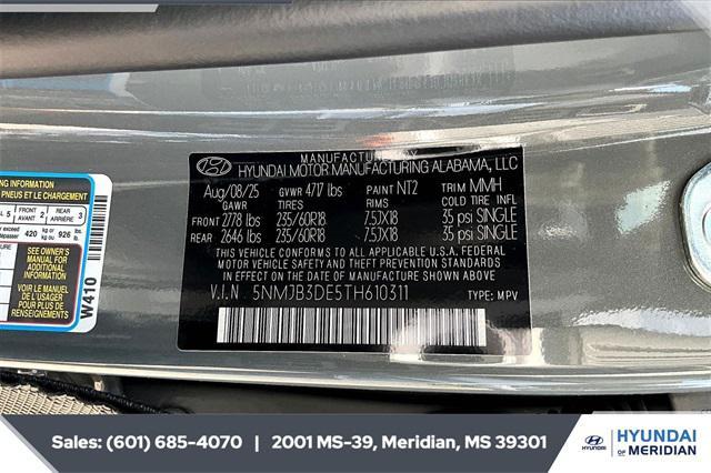 new 2026 Hyundai Tucson car, priced at $29,283