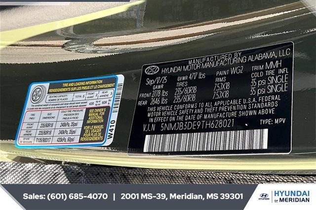 new 2026 Hyundai Tucson car, priced at $29,164