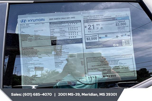 new 2025 Hyundai SANTA CRUZ car, priced at $39,729