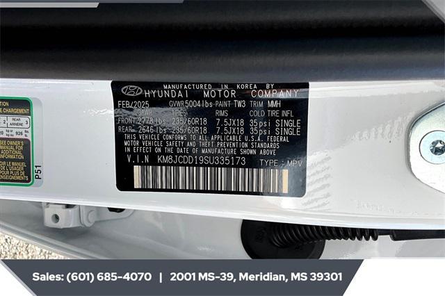 new 2025 Hyundai TUCSON Hybrid car, priced at $36,544