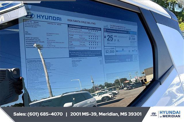 new 2026 Hyundai SANTA CRUZ car, priced at $32,565