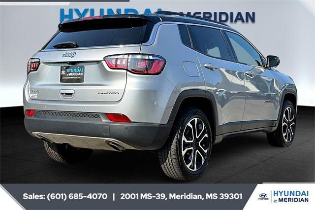 used 2023 Jeep Compass car, priced at $22,614