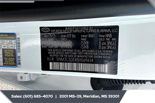 new 2025 Hyundai Tucson car, priced at $32,995
