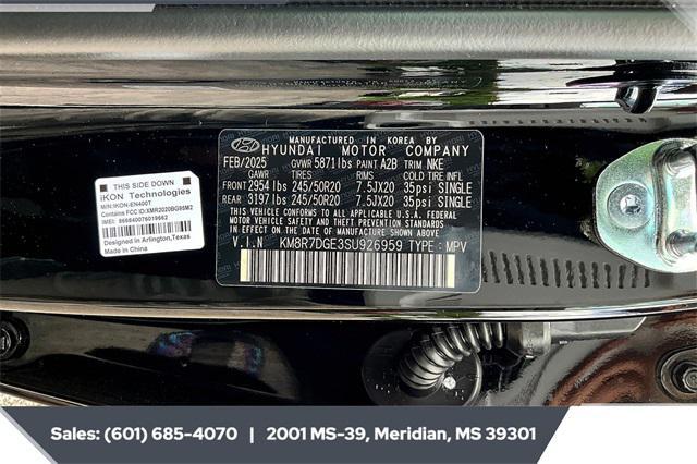 new 2025 Hyundai Palisade car, priced at $53,017