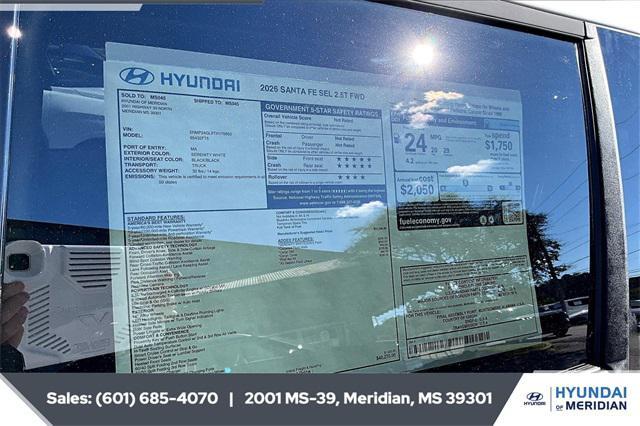 new 2026 Hyundai Santa Fe car, priced at $35,044