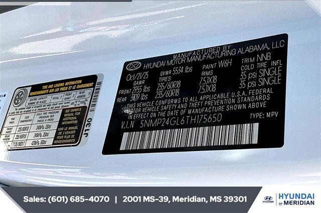 new 2026 Hyundai Santa Fe car, priced at $35,044